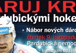 Hokejové Dynamo podpoří nábor dárců krve v Pardubické nemocnici
