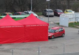 Provoz odběrových míst v Pardubické a Litomyšlské nemocnici během Velikonoc