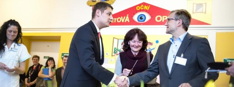 Zrekonstruované centrum péče o děti s vadou zraku nabídne větší komfort