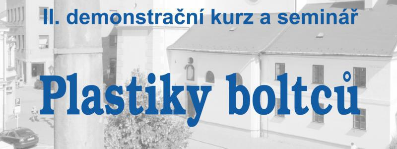 MUDr. Michálek z ORL kliniky byl lektorem II. demonstračního kurzu Plastiky boltců